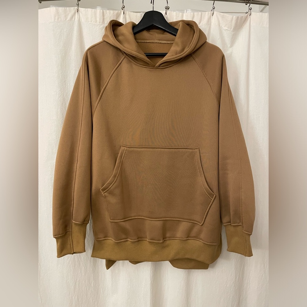Camel Brown Pullover Hoodie